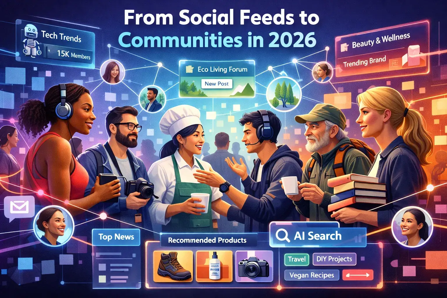 Dal feed alla community- il 2026 che rivoluziona il modo di scoprire brand e notizie